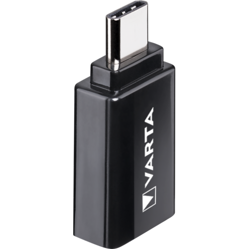VARTA Charge & Sync Adapter Ladestecker USB A to USB Type C