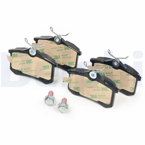 DELPHI LP3346 Bremsbelagsatz, Scheibenbremse f&uuml;r AUDI CITRO&Euml;N OPEL PEUGEOT SEAT