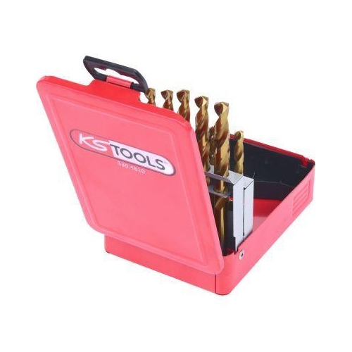 Metallspiralbohrer-Satz KS TOOLS 330.4610 f&uuml;r