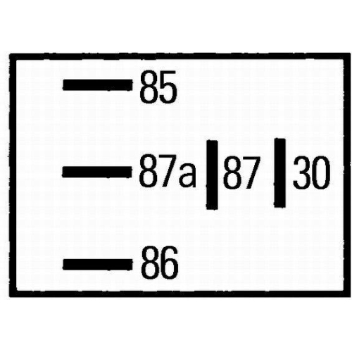 HELLA Relais, Arbeitsstrom 4RD 933 319-001 für