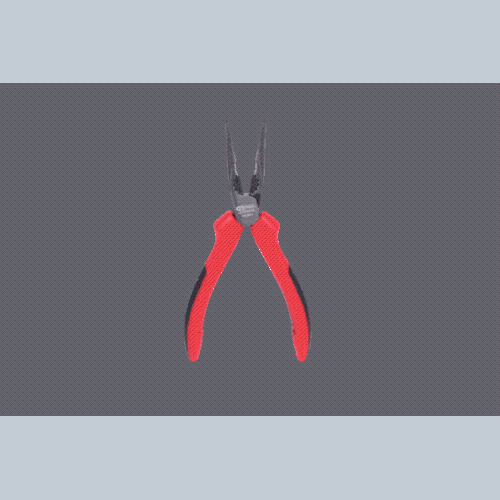 Flachrundzange KS TOOLS 119.2018 für