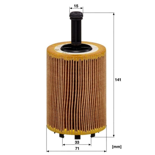 &Ouml;lfilter MANN-FILTER HU 719/7 x f&uuml;r CHRYSLER FIAT FORD MITSUBISHI VAG STILL