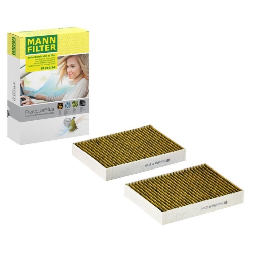 Filter, Innenraumluft MANN-FILTER FP 23 014-2 FreciousPlus f&uuml;r BMW