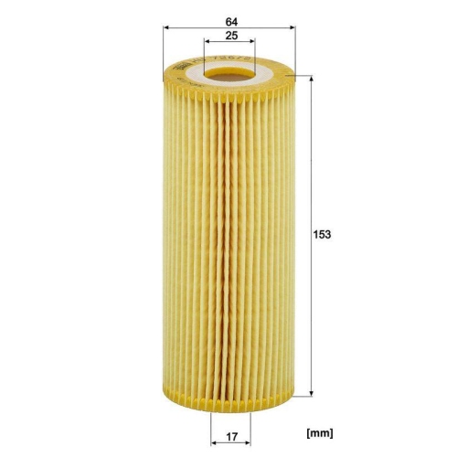 &Ouml;lfilter MANN-FILTER HU 726/2 x f&uuml;r FORD VAG STILL LINDE