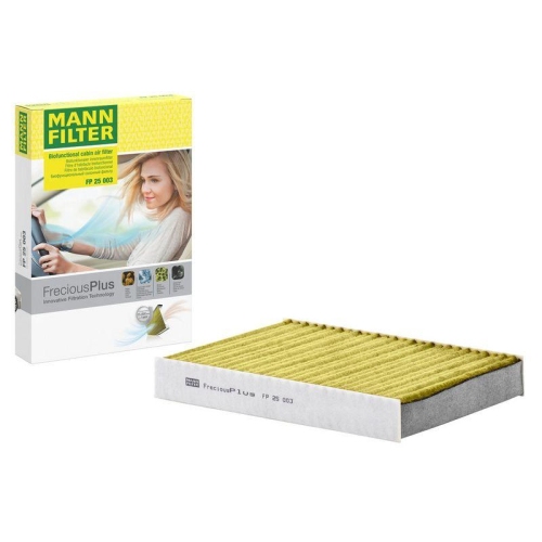 Filter, Innenraumluft MANN-FILTER FP 25 003 FreciousPlus f&uuml;r NISSAN RENAULT