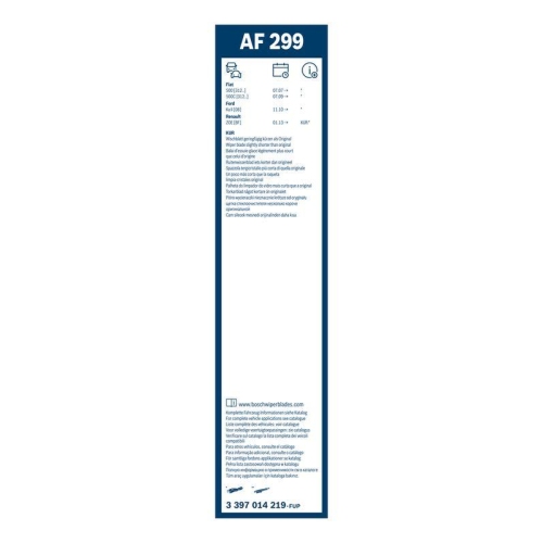 Wischblatt BOSCH 3 397 014 219 Aerofit für, vorne