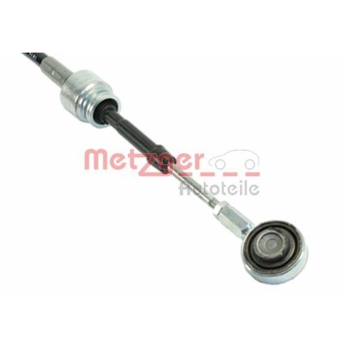 Seilzug, Schaltgetriebe METZGER 3150184 für FIAT LANCIA, links