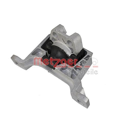 Lagerung, Motor METZGER 8053843 f&uuml;r FORD VOLVO, rechts, vorne