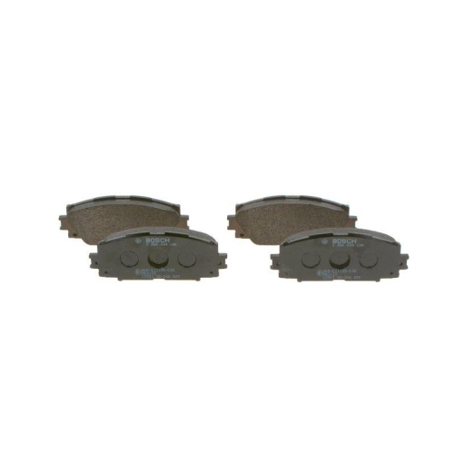 Bremsbelagsatz, Scheibenbremse BOSCH 0 986 494 198 f&uuml;r TOYOTA LEXUS, Vorderachse