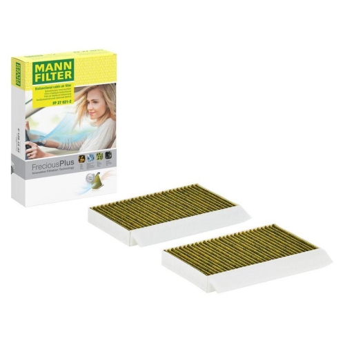 Filter, Innenraumluft MANN-FILTER FP 27 021-2 FreciousPlus f&uuml;r MERCEDES-BENZ