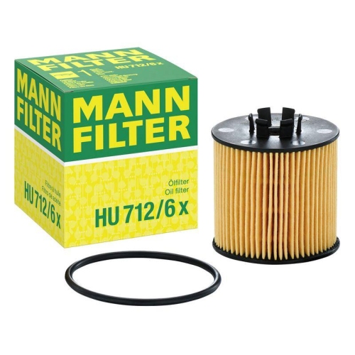&Ouml;lfilter MANN-FILTER HU 712/6 x f&uuml;r VAG
