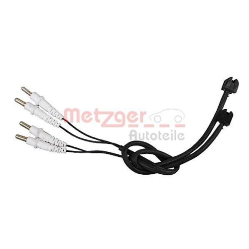 Bremsbelagsatz, Scheibenbremse METZGER 1170773 GREENPARTS f&uuml;r CITRO&Euml;N PEUGEOT