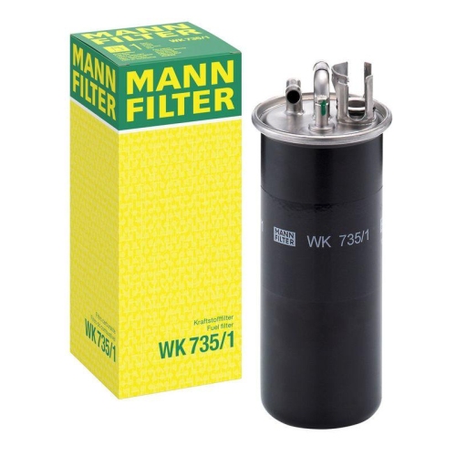 Kraftstofffilter MANN-FILTER WK 735/1 f&uuml;r VAG