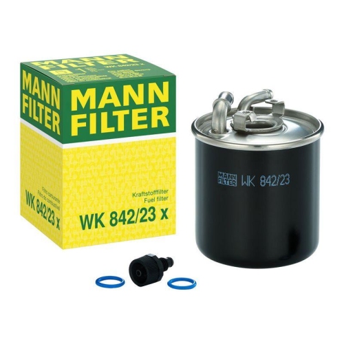 Kraftstofffilter MANN-FILTER WK 842/23 x f&uuml;r CHRYSLER FIAT MERCEDES-BENZ