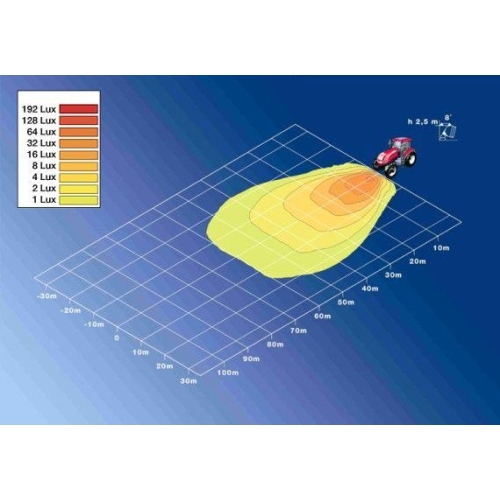 HELLA Arbeitsscheinwerfer 1GA 996 261-511 f&uuml;r SAME CLAAS DEUTZ-FAHR FENDT HAMM