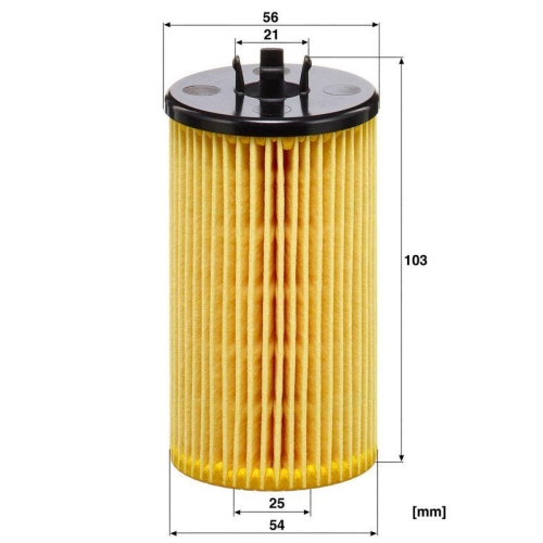 &Ouml;lfilter MANN-FILTER HU 612/2 x f&uuml;r FIAT OPEL VAUXHALL GENERAL MOTORS