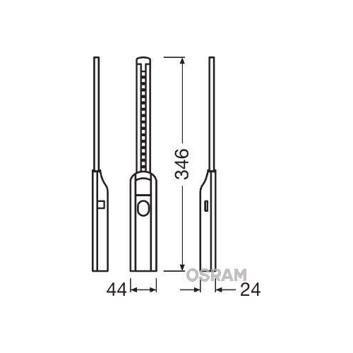 Handleuchte ams-OSRAM LEDIL108 LEDinspect PRO SLIMLINE 280 für