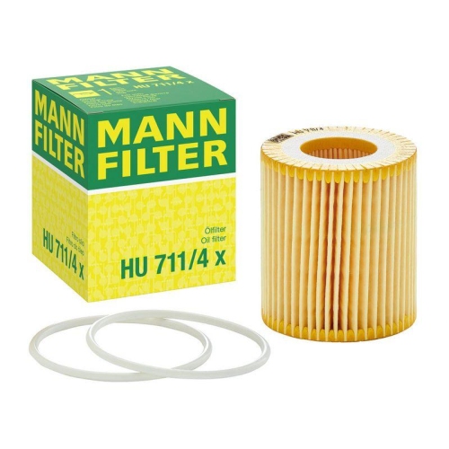 &Ouml;lfilter MANN-FILTER HU 711/4 x f&uuml;r FIAT OPEL SUZUKI GENERAL MOTORS