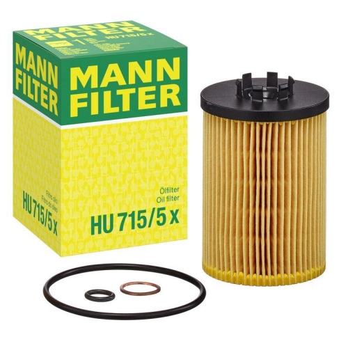 &Ouml;lfilter MANN-FILTER HU 715/5 x f&uuml;r BMW