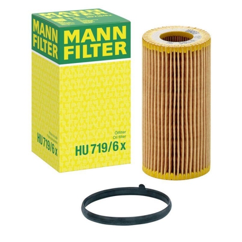 &Ouml;lfilter MANN-FILTER HU 719/6 x f&uuml;r VAG JCB LOMBARDINI WEIDEMANN KTM