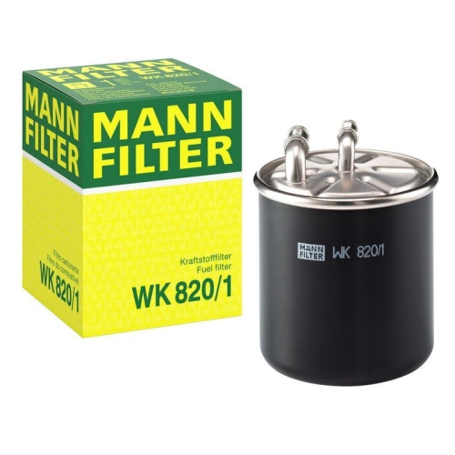Kraftstofffilter MANN-FILTER WK 820/1 f&uuml;r CHRYSLER FIAT MERCEDES-BENZ