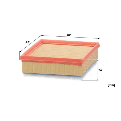 Luftfilter MANN-FILTER C 24 024 f&uuml;r BMW