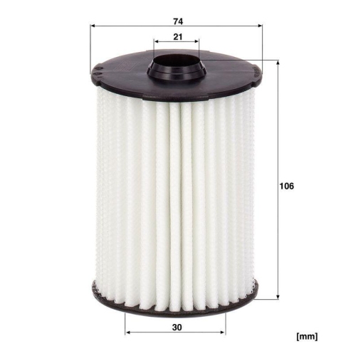&Ouml;lfilter MANN-FILTER HU 8021 z f&uuml;r FIAT