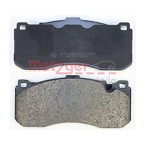 Bremsbelagsatz, Scheibenbremse METZGER 1170830 f&uuml;r BMW, Vorderachse