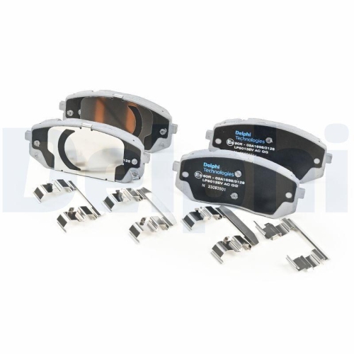 DELPHI LP5013EV Bremsbelagsatz, Scheibenbremse f&uuml;r KIA, Vorderachse