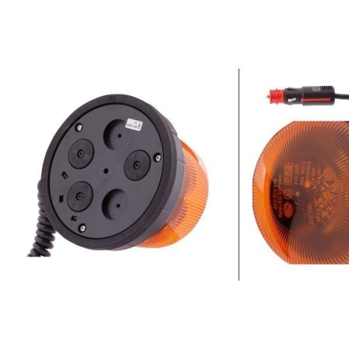 HELLA Blitz-Kennleuchte 2XD 013 979-021 RotaLED Compact für DAF VOLVO HYUNDAI