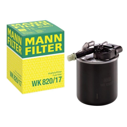Kraftstofffilter MANN-FILTER WK 820/17 f&uuml;r MERCEDES-BENZ NISSAN