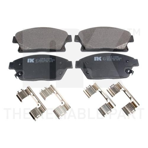 Bremsscheibe NK 205015 f&uuml;r OPEL VAUXHALL CHEVROLET MAHINDRA, Vorderachse