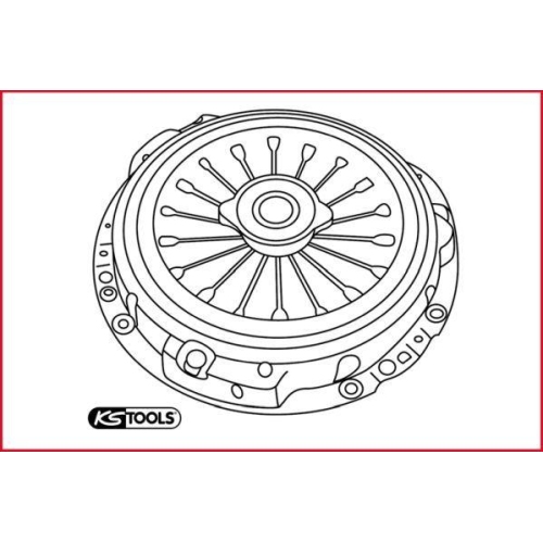 Montagewerkzeug, Ausrücklager KS TOOLS 911.2445 für