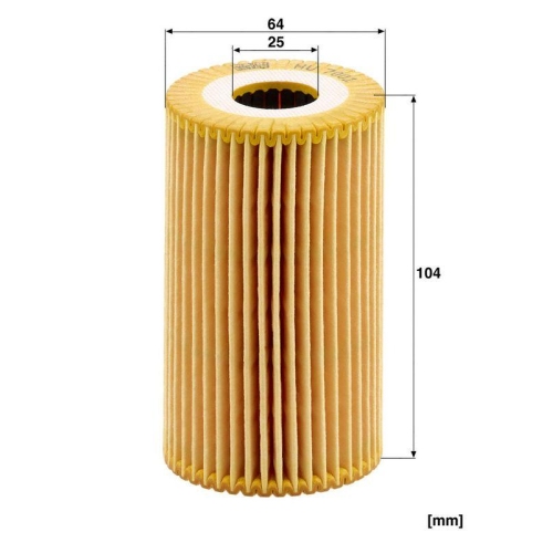 &Ouml;lfilter MANN-FILTER HU 7001 x f&uuml;r HYUNDAI KIA