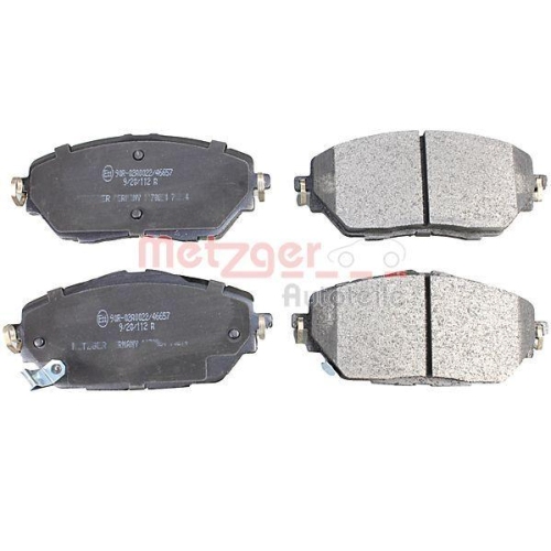 Bremsbelagsatz, Scheibenbremse METZGER 1170854 GREENPARTS f&uuml;r TOYOTA