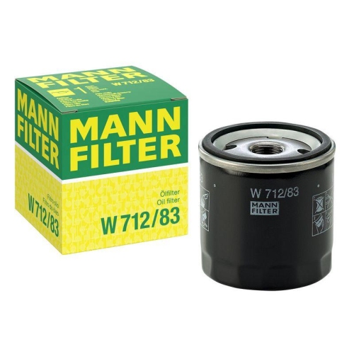 &Ouml;lfilter MANN-FILTER W 712/83 f&uuml;r BMW DAIHATSU FIAT TOYOTA VAG JOHN DEERE MINI