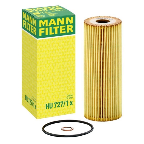 &Ouml;lfilter MANN-FILTER HU 727/1 x f&uuml;r MERCEDES-BENZ SSANGYONG VAG