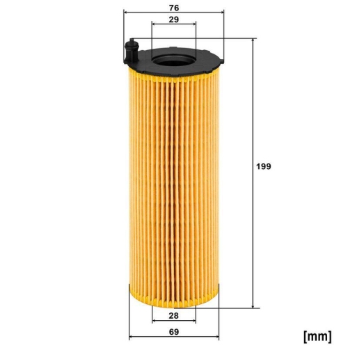 &Ouml;lfilter MANN-FILTER HU 8003 x f&uuml;r LAND ROVER