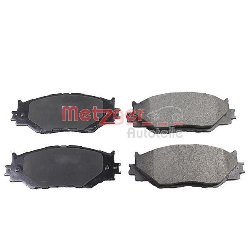 Bremsbelagsatz, Scheibenbremse METZGER 1170867 GREENPARTS f&uuml;r LEXUS, Vorderachse