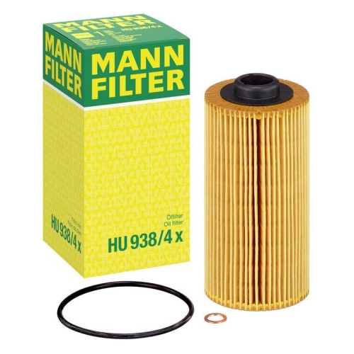 &Ouml;lfilter MANN-FILTER HU 938/4 x f&uuml;r BMW LAND ROVER