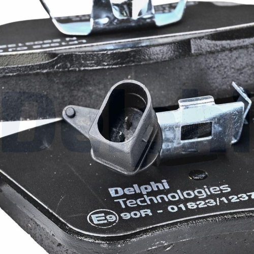 DELPHI LP1922 Bremsbelagsatz, Scheibenbremse f&uuml;r AUDI SEAT VW AUDI (FAW)