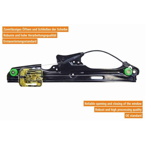 Fensterheber VAICO V20-8252 Original VAICO Qualit&auml;t f&uuml;r BMW, hinten links