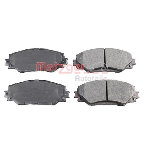 Bremsbelagsatz, Scheibenbremse METZGER 1170873 GREENPARTS f&uuml;r TOYOTA