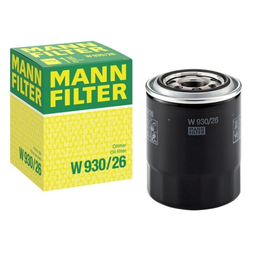 &Ouml;lfilter MANN-FILTER W 930/26 f&uuml;r HYUNDAI KIA