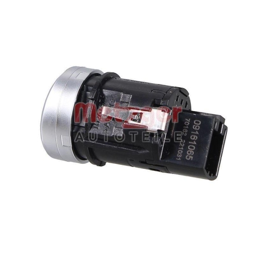Start-/Stopp-Knopf METZGER 09161065 ORIGINAL ERSATZTEIL GREENPARTS f&uuml;r AUDI
