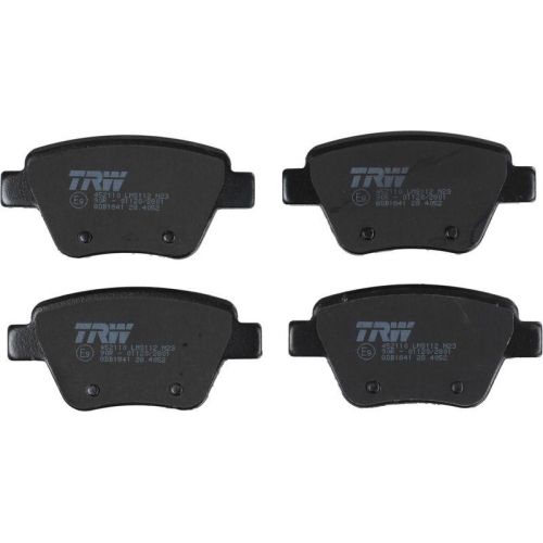 Bremsbelagsatz, Scheibenbremse TRW GDB1841 COTEC f&uuml;r SEAT SKODA VW VW (SVW) AUDI