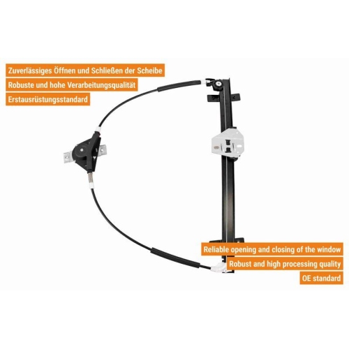 Fensterheber VAICO V10-0033 Original VAICO Qualität für SEAT SKODA VW VAG