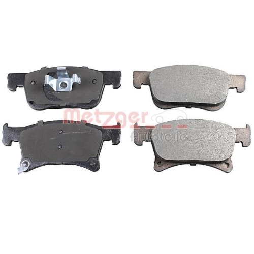 Bremsbelagsatz, Scheibenbremse METZGER 1170878 f&uuml;r OPEL GENERAL MOTORS