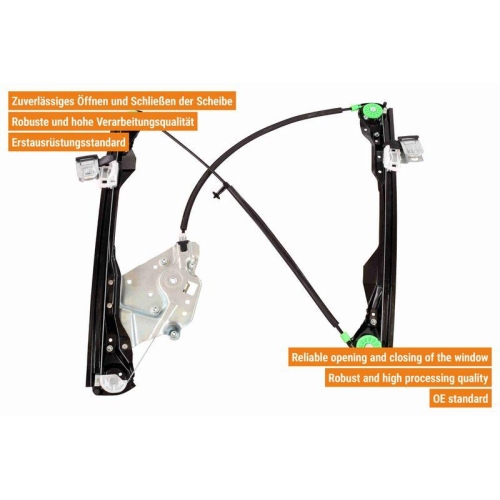 Fensterheber VAICO V25-0203 Original VAICO Qualität für FORD, vorne links