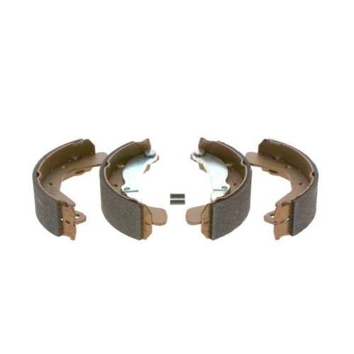 Bremsbackensatz BOSCH 0 986 487 614 f&uuml;r GMC OPEL VAUXHALL DAEWOO, Hinterachse